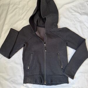 Lululemon Dark grey scuba full zip size 4